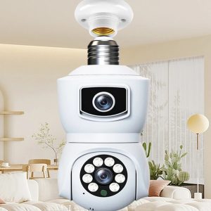 Camera lampe dual Lens